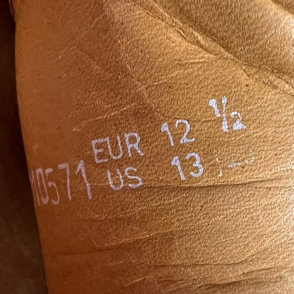 Mephisto Men’s Abel Air Relax Derby Sz 13 Brown Leather Dress Shoe Goodyear Welt - Picture 9 of 9